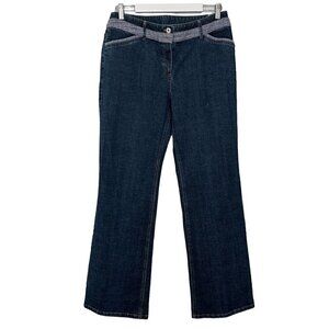 Casual Corner Annex Stretch Bootcut w/Purple Tweed Contrast Fabric Trim (10)